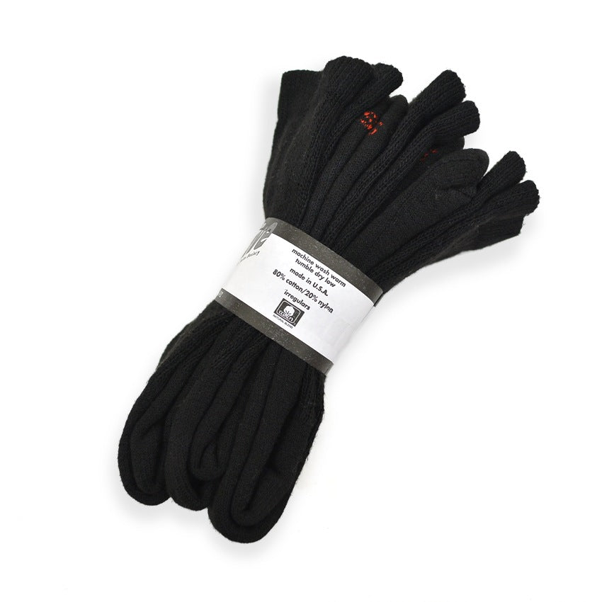 sockwave by Felice Hosiery Hanes Socks Black ... 3-pair set