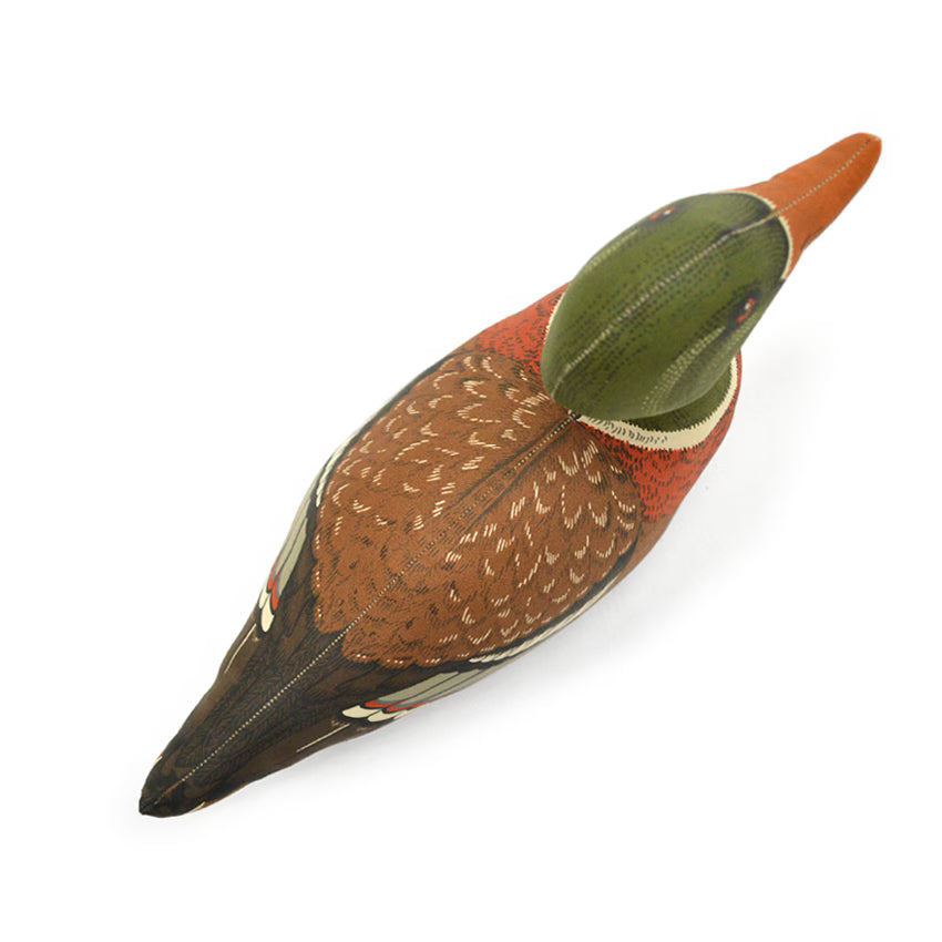 OLD Mallard Duck Print Cushion...