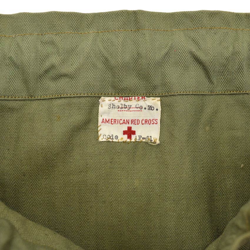 AMERICAN RED CROSS WW2 HBT BAG MINT...