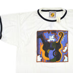 1980's~ Deadstock CHRISTPHER NEW Folk Art T-shirt ... XL