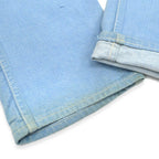 1960's Wrangler 22MWZ Sax Blue Denim Pants... W32 L28
