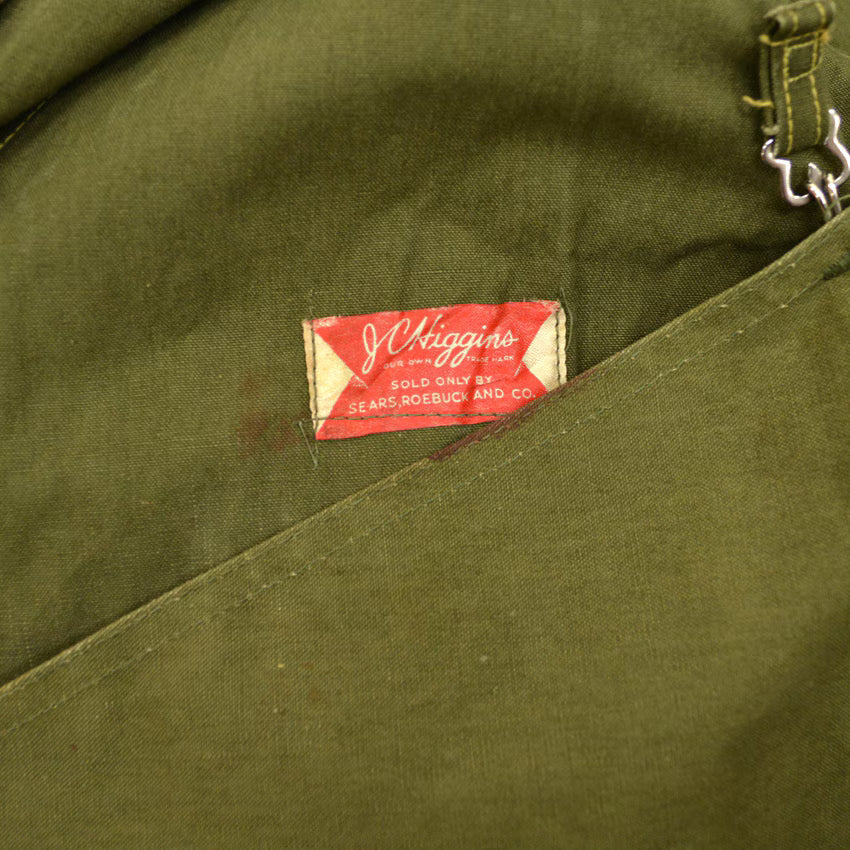 1940's~ JC Higgins OLIVE GREEN HUNTING COAT... Fits like 36