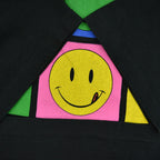 1990's SMILEY FACE Andy Warhol PRINT T-SHIRT ... L