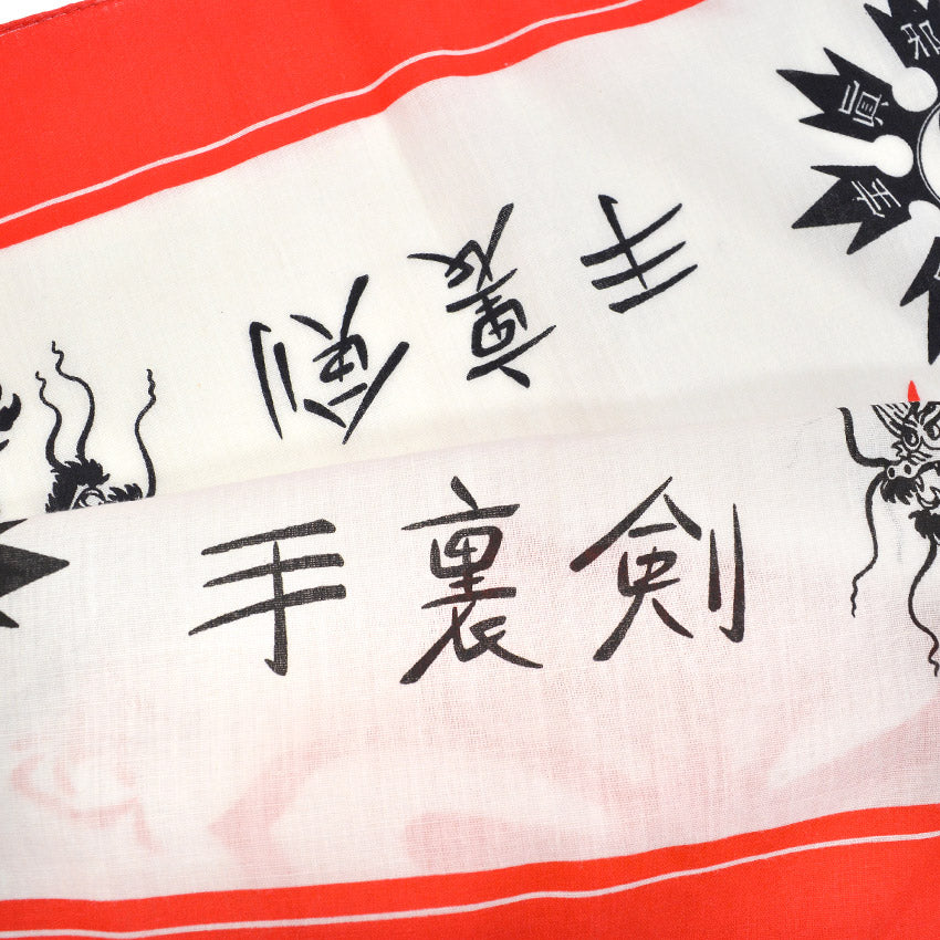〜1980's WAMCRAFT 手裏剣 龍 陰陽 BANDANA ...