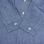 ~1950's DEADSTOCK AUTO BRAND CHAMBRAY SHIRT... 18