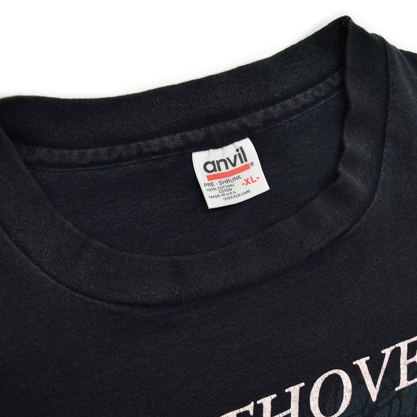 1990's anvil BEETHOVEN Composer T-SHIRT ... XL