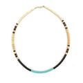 SANTO DOMINGO TURQUOISE & SHELL NECKLACE... NEW