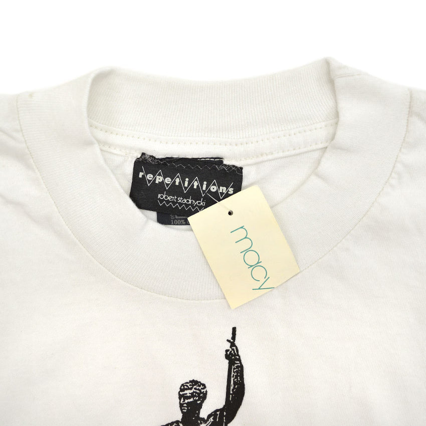 1990's DEADSTOCK repetitions robert stadnycki ART PRINT T-SHIRT ... L