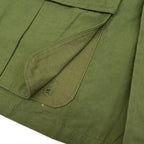 1970's DEADSTOCK USARMY JUNGLE FATIGUE JACKET...X-SMALL-SHORT