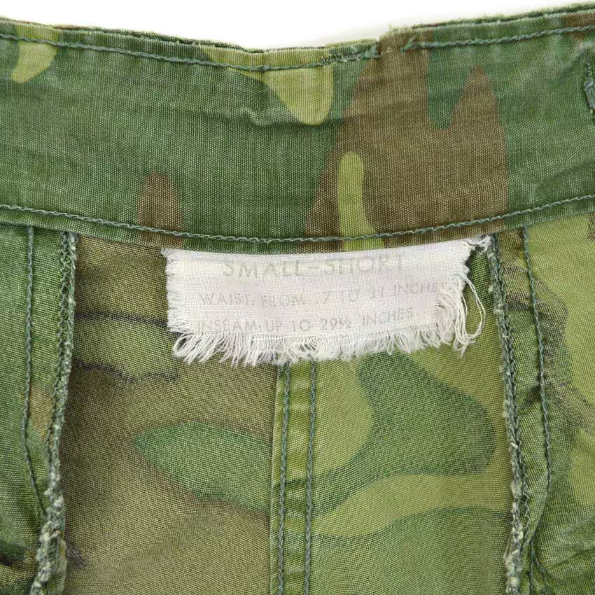 1960's USARMY ERDL NON RIP JUNGLE FATIGUE PANTS... SMALL-SHORT