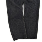 1990's Levi's 517 BLACK DENIM PANTS... W33 L28