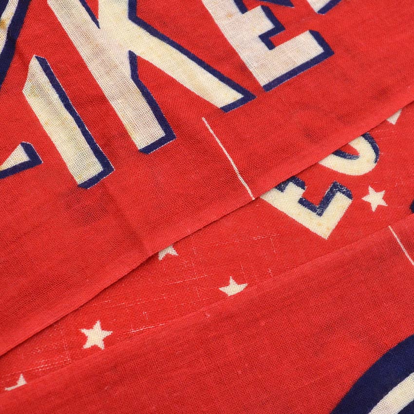 1950's Dwight D. Eisenhower I LIKE IKE BANDANA... MINT