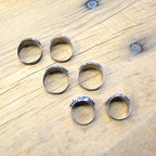 By eyeball silver ring...