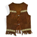 1970's WESTERN LEATHER WEAR FRINGE LEATHER VEST ...
