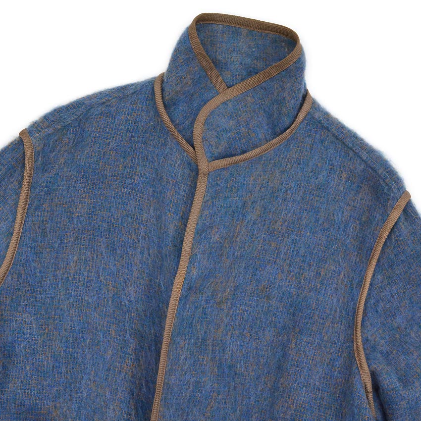 1970's~ BRIGITTE FREED 100% MOHAIR COAT MADE IN NEW YORK ... S