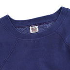~1970's SPRUCE Eggplant Navy Blue Sweatshirt Large ... AS IS