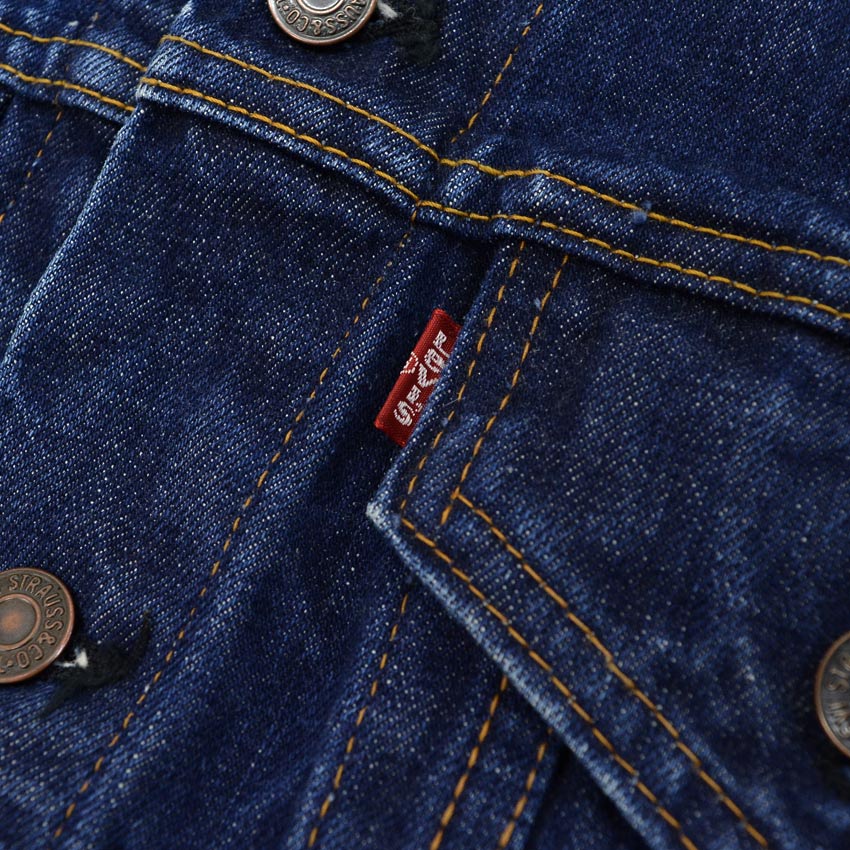 1970's Levi's 70505 small-e DENIM JACKET... 44