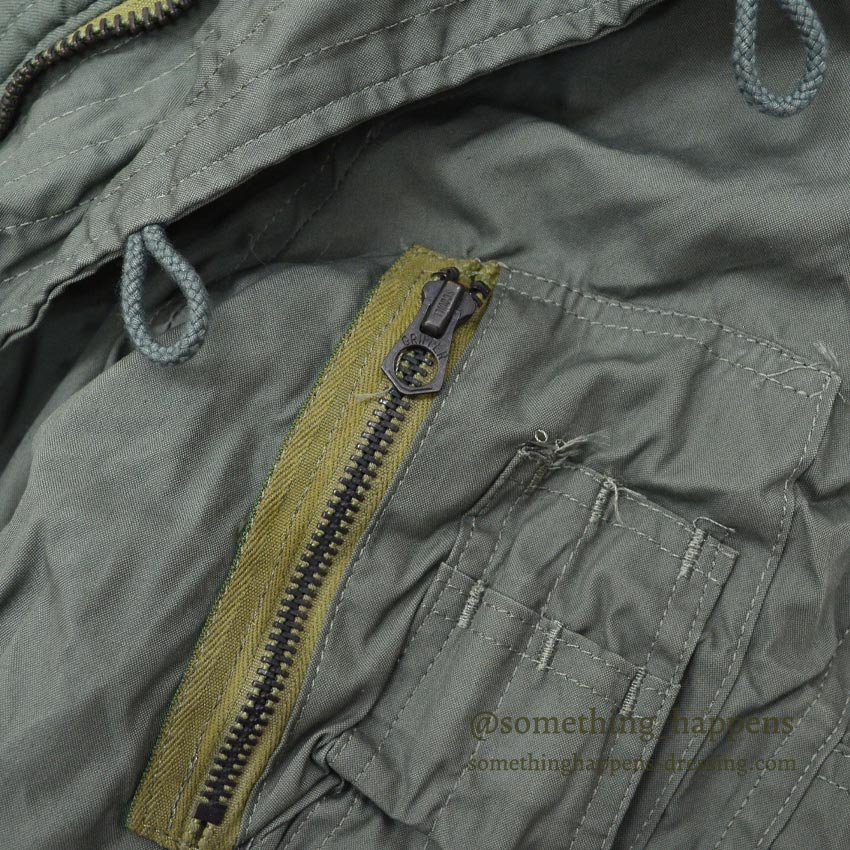 1970's DEADSTOCK USAF N-3B LANCER CLOTHING CORPORATION ... MEDIUM
