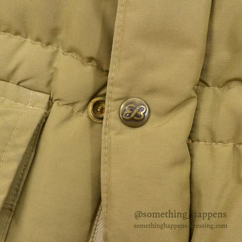 1970's~ EDDIE BAUER KARAKORAM PARKA DOWN JACKET TAN ... Fits like S