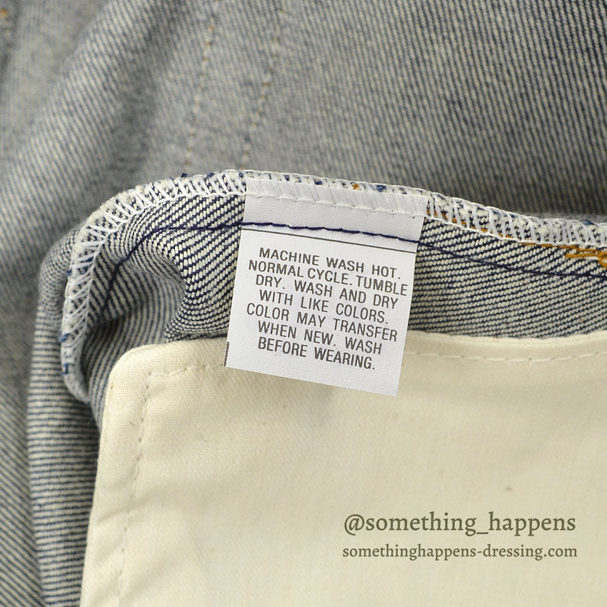 1980's DEADSTOCK Levi's 505 DENIM PANTS... W35 L36