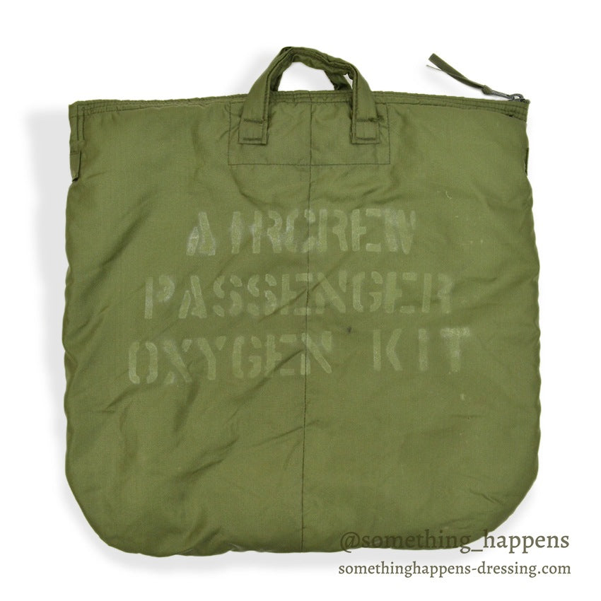 1990's U.S.A.F. BAG, FLYER'S, HELMET STENCIL ...