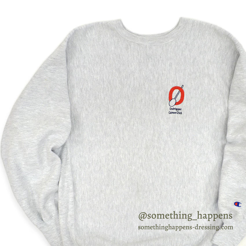 1990's CHAMPION REVERSE WEAVE SWEAT SHIRT OUTRIGGER CANOE CLUB ... XL