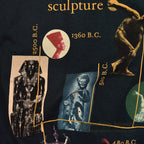 1990's〜 DEADSTOCK anvil WILDWOOD PRODUCTIONS ART SCULPTURE T-SHIRT ... XL
