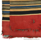 c.1920's CHIMAYO RUG WITH SWASTIKA AND RED BACKGROUND ... 172cm×111cm