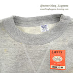 〜1960's DEADSTOCK DERBY BRAND SINGLE V ALL COTTON SWEAT SHIRT 1 ... L