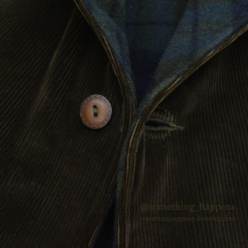 〜1960's WOOLRICH SHAWL COLLAR CORDUROY COAT ... Fits like 42