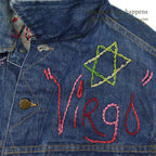 1970's Lee EMBROIDERY DENIM JACKET ... Fits like 44
