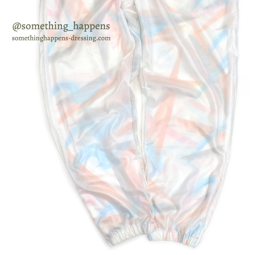 1980's~ adidas ART DOUBLE LAYER JOGGER PANTS...L