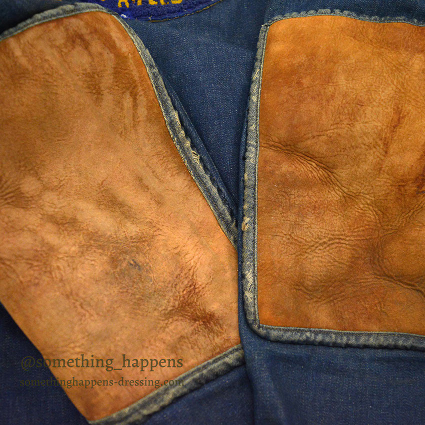 1940's U.S.NAVY WW2 SHAWL COLLAR DENIM JACKET SHOOTING CUSTOMIZED ... 42