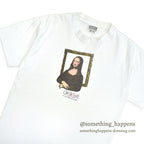 1990's WILDWOOD PRODUCTIONS Mona Lisa Lip & Cheek T-SHIRT ... L