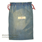 1940's AMERICAN RED CROSS WW2 BLUE COTTON DITTY BAG SUN FADED ...