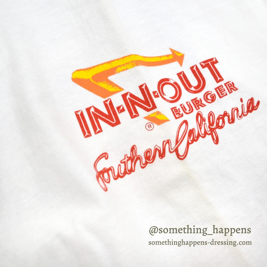 1990's DEADSTOCK HANES IN-N-OUT BURGER T-SHIRT ... XL