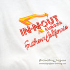 1990's DEADSTOCK HANES IN-N-OUT BURGER T-SHIRT ... XL