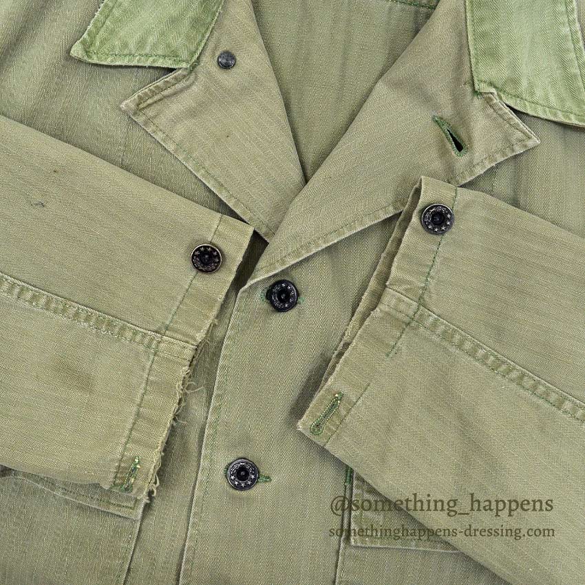 1940's U.S.NAVY WW2 HERRINGBONE TWILL JACKET ... 36