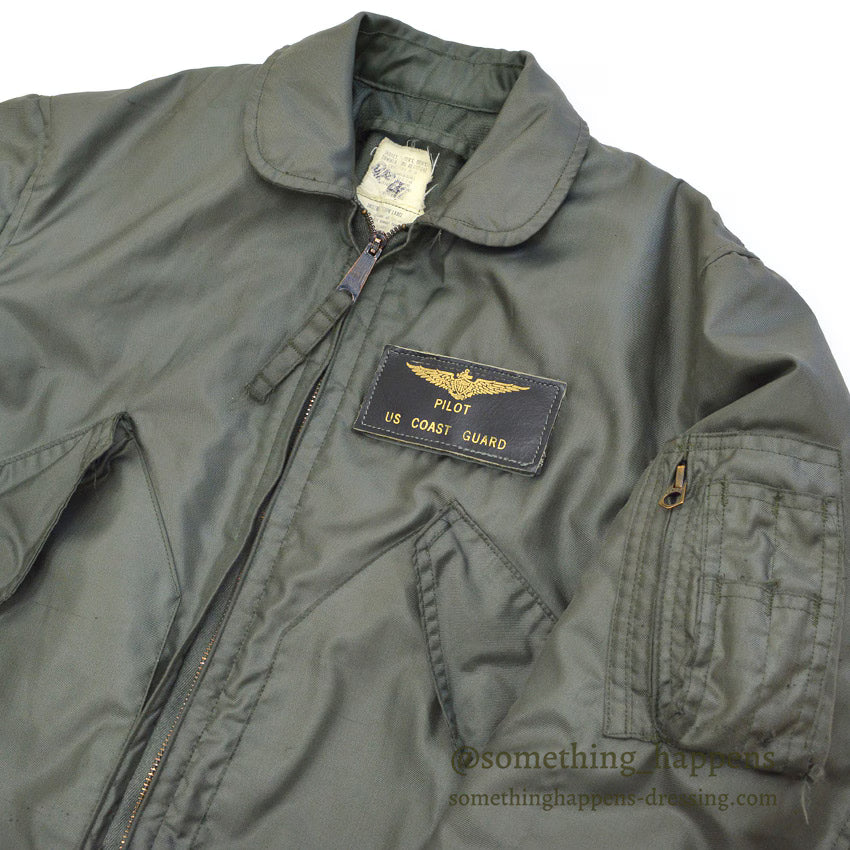 1970's USCG CWU-36/P SUMMER FLIGHT JACKET ... Fits like S