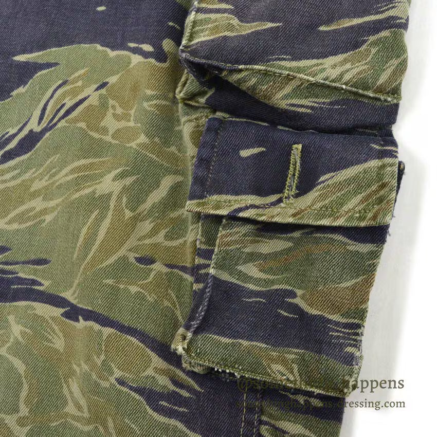 1960's~ VIETNAM TIGER STRIPE PANTS...