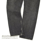 1990's Levi's 501 BLACK DENIM PANTS... W33/L32