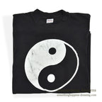 1980's〜 STEDMAN YIN YANG ART T-SHIRT ... XL