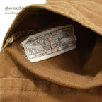 1970's CARHARTT BROWN DUCK WORK PANTS... W31/L27