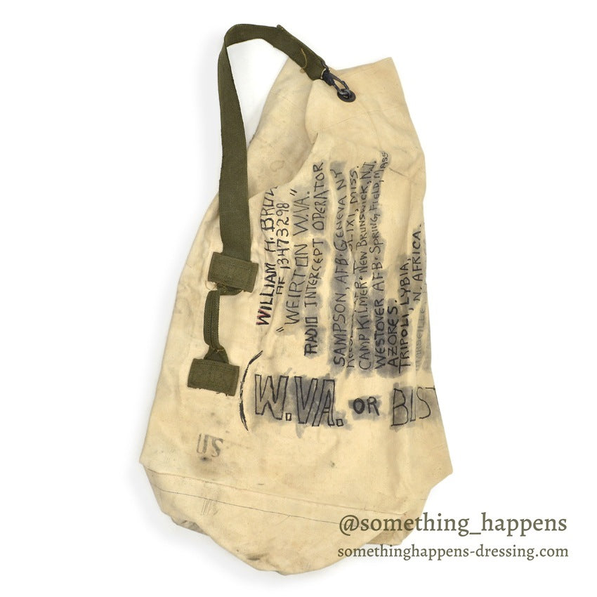 1950's U.S.A.F. BAG DUFFLE TYPE1 ...