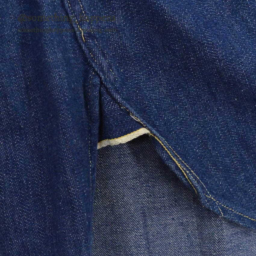 1950's Lee DENIM WESTERN SHIRT... 16 MEDIUM
