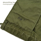 1960s US ARMY PARKA, MEN'S, M-65, Aluminum Zipper & USED LINER... M