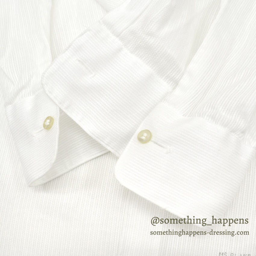 1960's MANHATTAN WHITE COTTON L/S SHIRT ... 15