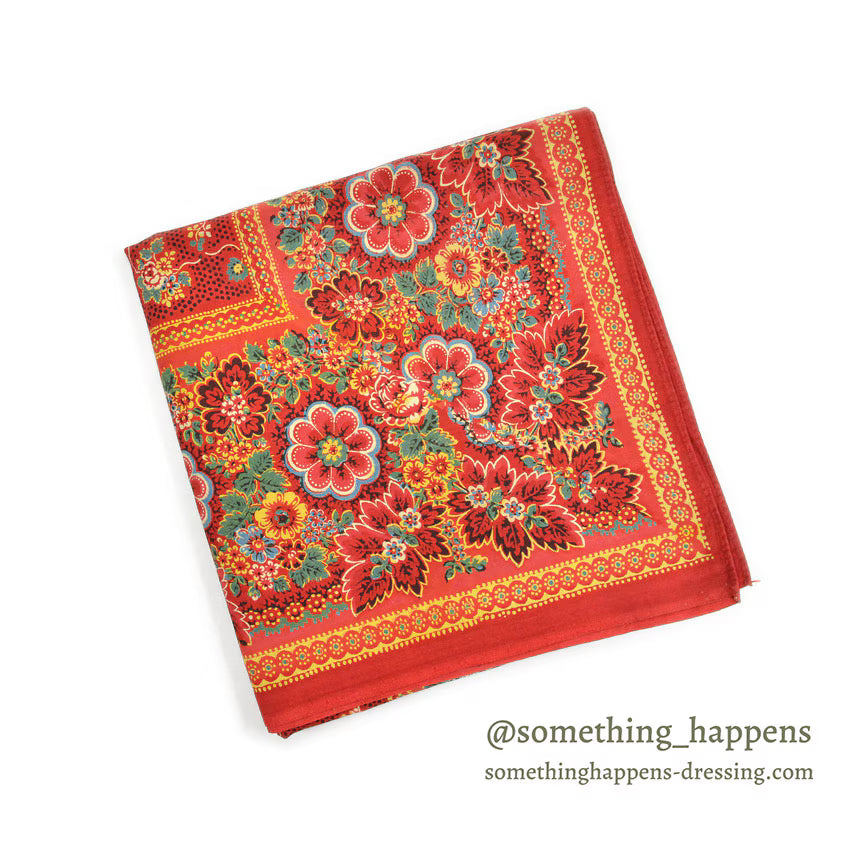 OLD TURKEY RED BANDANA BIG SIZE ...