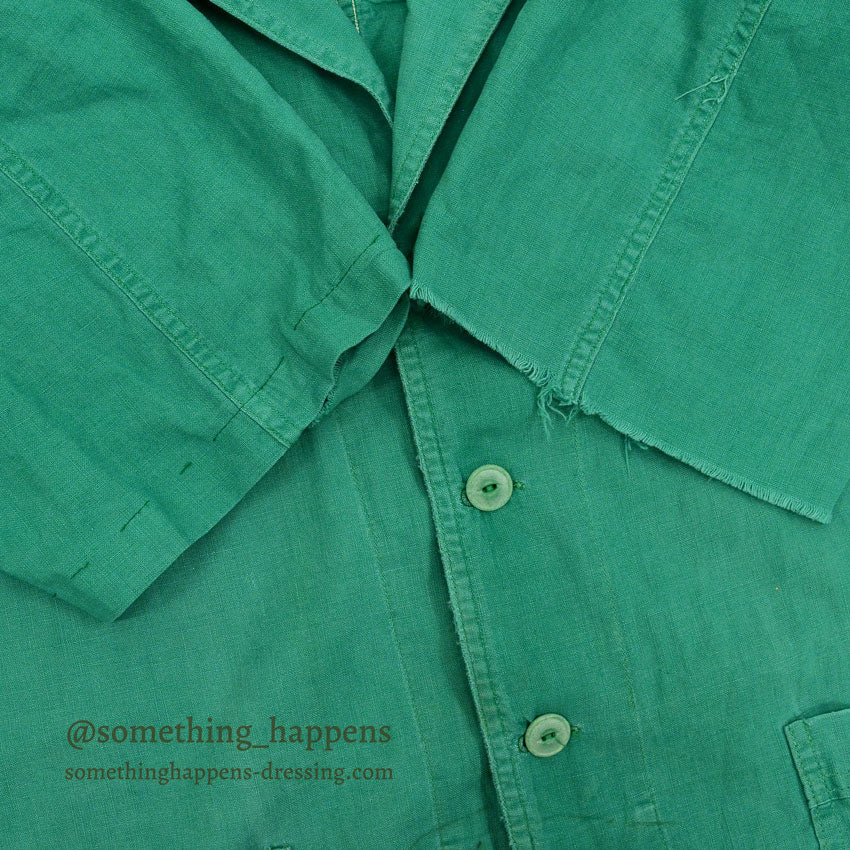 1950's THE AROTEX CO, INC GREEN WORK JACKET JUNK ... 42
