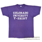 1970's ARTEX COLORADO UNIVERSITY T-SHIRT ... L